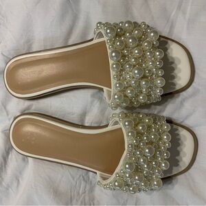 A New Day Pearl Slide Sandals
